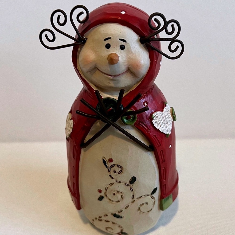 Vintage 2011 Snowman Nativity 3 Piece Figurine Set - Picture 5 of 8